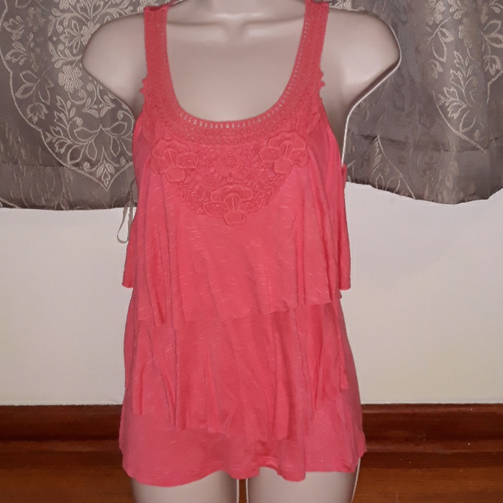 NWT Candie's tiered tank top size xl/16